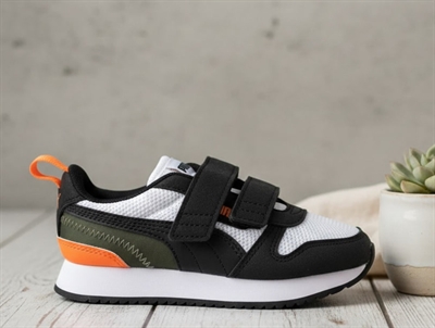 Puma sneakers R78 white black/vibrant orange