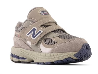 New Balance 2002 Kids sneaker grå med velcrolukning