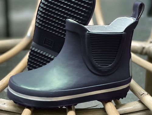 Mikk-line Gummistøvle Kort Mørkeblå - Str. 25 billede
