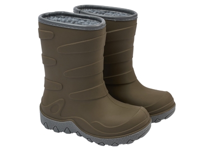 Mikk-Line termostøvle i chocolate chip set forfra