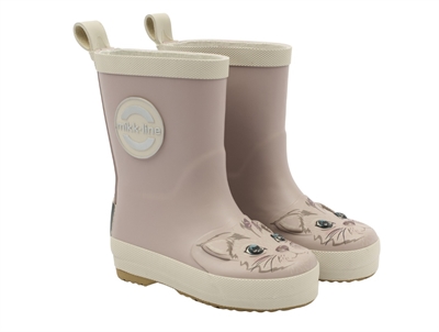 Mikk-Line gummistøvler bark med kat