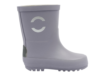 Mikk-Line gummistøvler lavender gray med refleksdetaljer