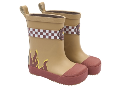 Mikk-Line gummistøvler kelp med brandmand detaljer