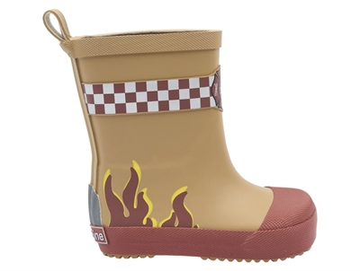 Mikk-Line gummistøvler kelp med brandmand detaljer