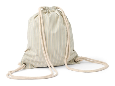 Wheat Yuna gymnastiktaske i blue ocean stripe forfra