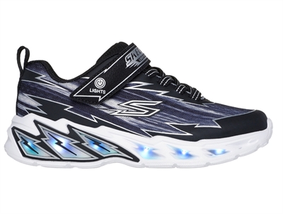 skechers light storm 2.0 bolt brights sneaker sort lys