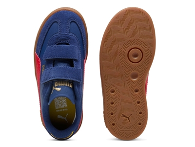 Puma Club II Era V PS sneaker i navy med rød stribe