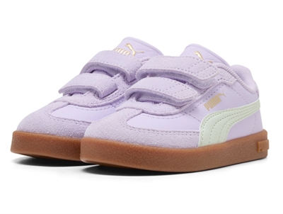Puma Club II Era V Inf sneaker lilla med velcro