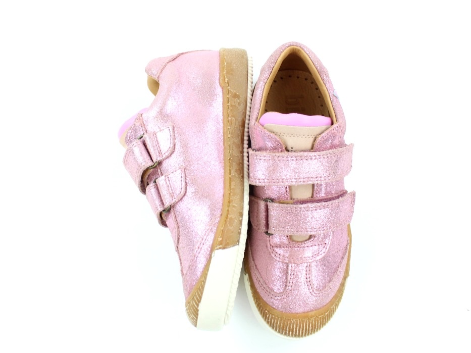 Bisgaard sneakers rosa glimmer med | TILBUD