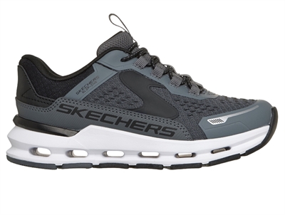 Skechers Glide-Step Plus Vista Lane sneaker i grå med slip-ins og hvid sål