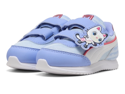 Puma R78 Lightwind sneaker lilla med velcro og Gabby motiv