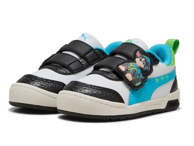 Puma Multiflex 2 Paw Patrol hvid med velcro og Chase