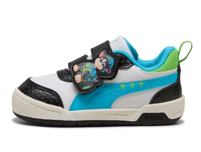 Puma Multiflex 2 Paw Patrol hvid med velcro og Chase