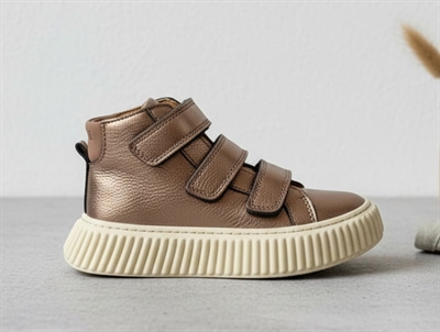 Bisgaard rose guld metallic støvler Debbie