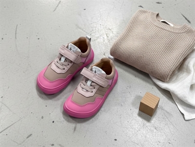 Bisgaard Baloo sko lemon med velcro