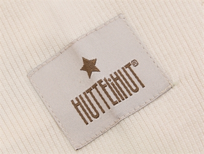 Huttelihut logo på elefanthue antique white