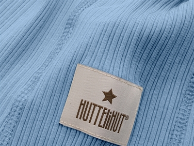 Huttelihut logo på elefanthue windward blue