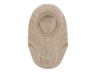 HUTTEliHUT elefanthue i beige nuance set forfra