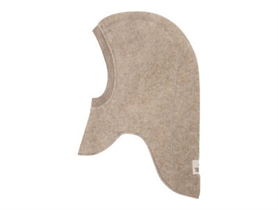 HUTTEliHUT elefanthue i beige nuance set fra siden