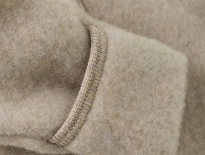 Huttelihut pram suit camel melange med ombuk detaljebillede 2