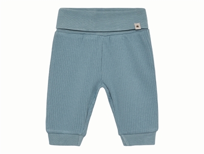 Huttelihut bukser windward blue i rib forfra