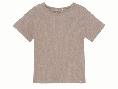 Huttelihut T-shirt i farven white pepper for fra 