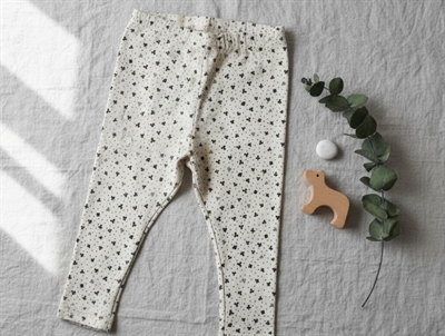 Wheat soft beige clover legging Jules kløver