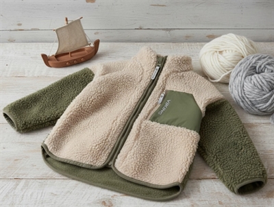 Viking playtime teddyjakke cement