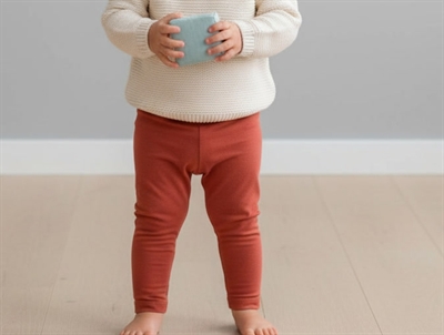 Soft Gallery burnt brick leggings Baby Paula