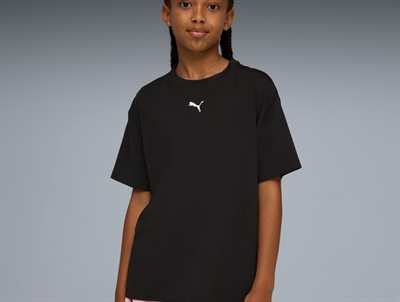 Puma trænings T-shirt sort til piger med dryCELL