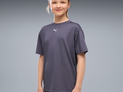 Puma trænings T-shirt grå til piger med dryCELL