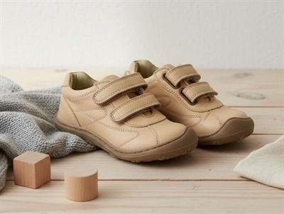 Arauto RAP lædersko peach med velcro