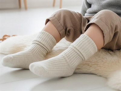 MP strømper creme melange