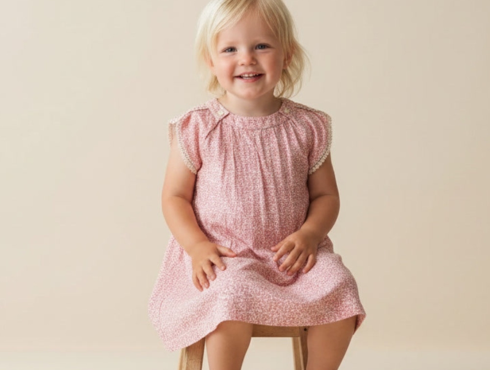 Noa Noa Miniature Kjole Sorbi Hushed Violet - Str. 1.5y 86cm