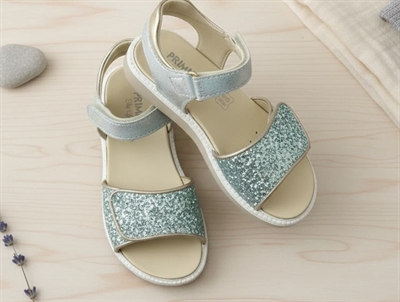 Primigi acqua argento glitter sandal Alanis