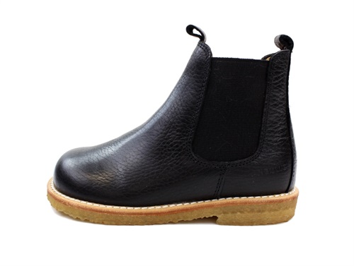 Angulus Sort Støvlette - Str. 27