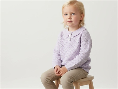 FUB bluse pointelle ametyst