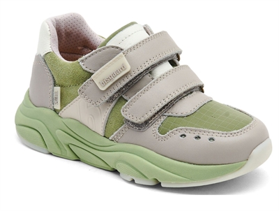 Bisgaard Herle TEX sneaker i sage med velcro