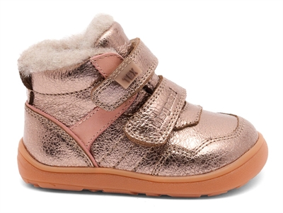 Bisgaard Becky TEX vinterstøvle rose gold med uldfoer