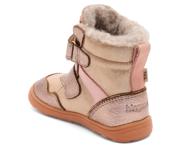 Bisgaard Timo TEX vinterstøvle rose gold med uldfoer