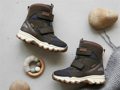 Bisgaard forrest vinterstøvle Edon med velcro og TEX