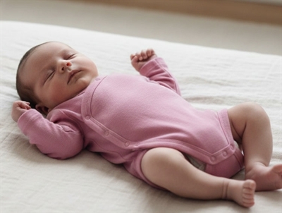 Joha uldbody pink med wrap-around lukning