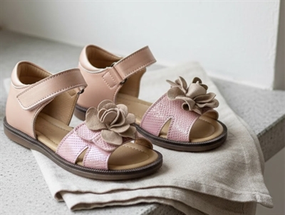 Bisgaard rose guld sandal Agnes