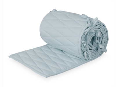 Cam Cam Copenhagen sengerand med harlequin quilt i florentine blue