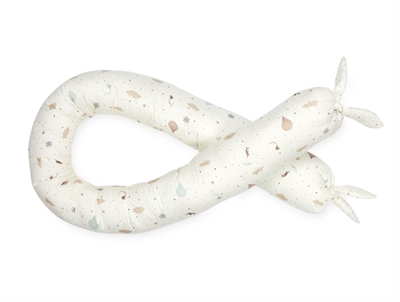 Cam Cam Copenhagen sengeslange i råhvid nuance med dreamland print