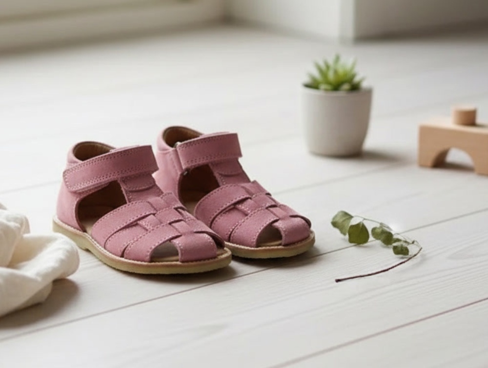 Bisgaard Pink Sandal Ami - Str. 25