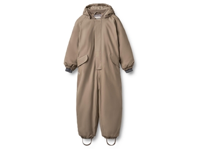 Wheat vinterdragt dry wood set forfra med hætte