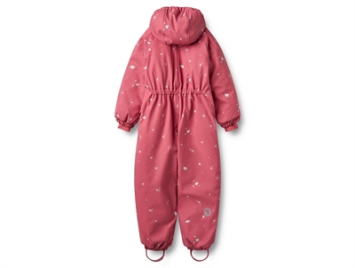 Bagside af Wheat flyverdragt i floating flowers med print