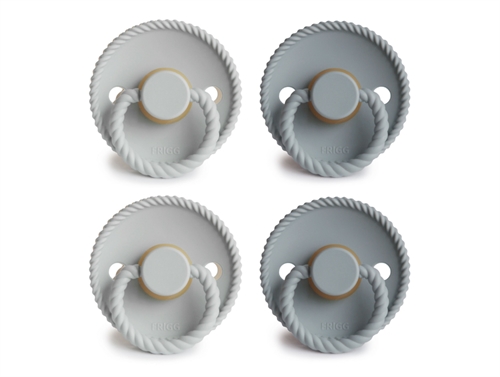 Frigg French Gray Silver Gray Sut Rope Latex (4-pak) - Str. 0-6m