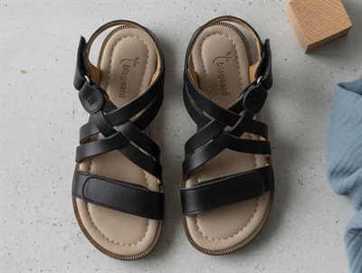 Bisgaard sort sandal Clea